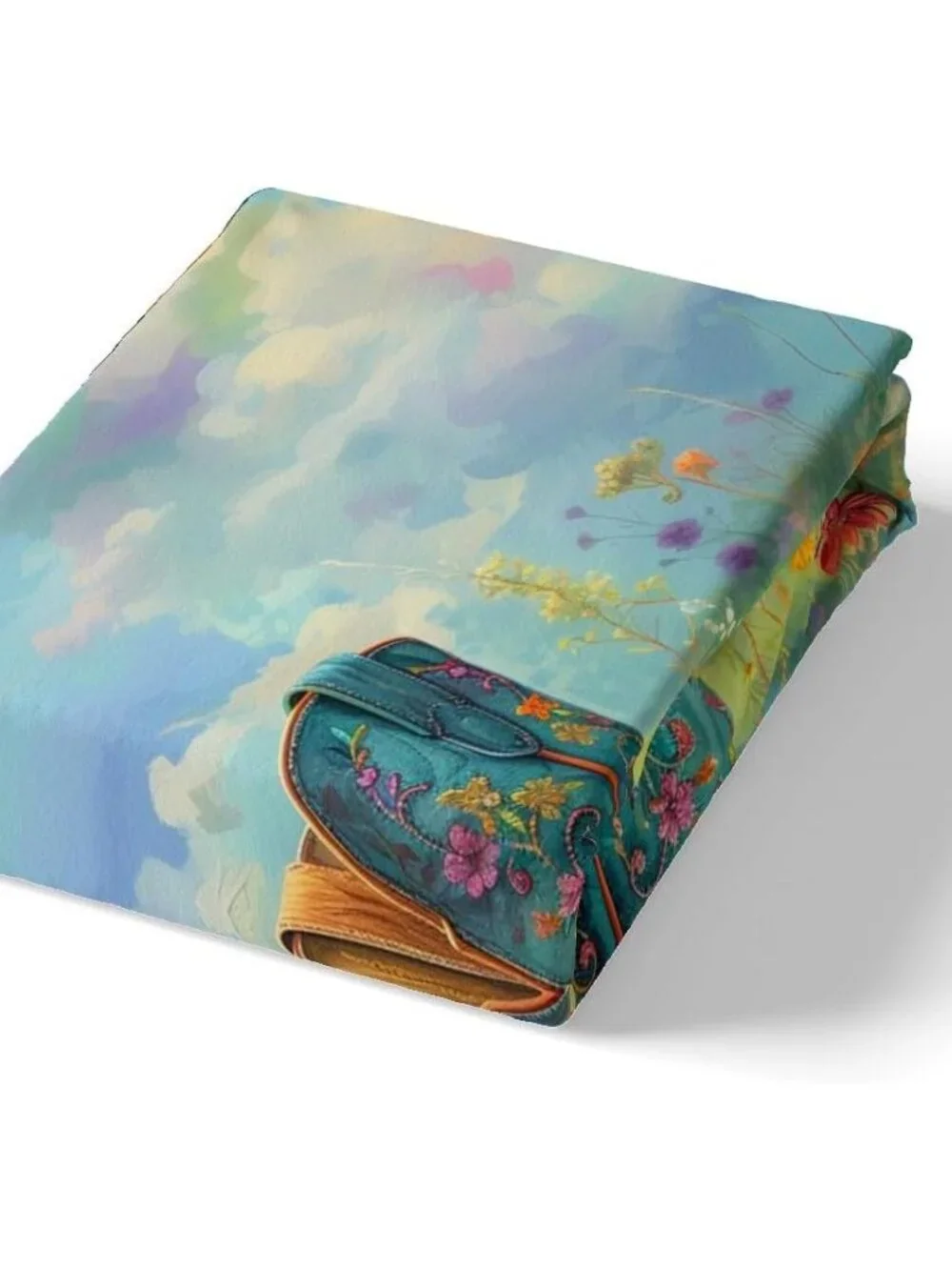 Western Cowboy Kids Fitted Sheet Twin Size,Cowgirl Tribal Boots Retro Bedding Se